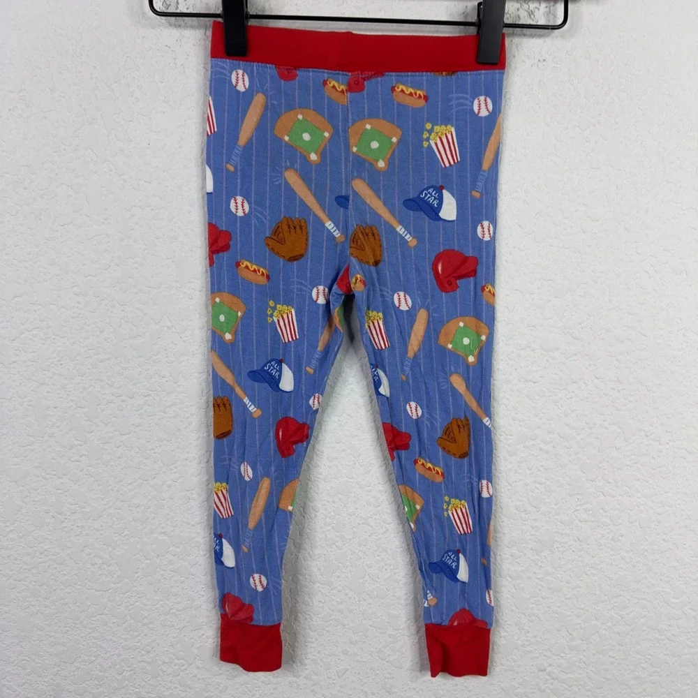 Little Sleepies PJ Pants‎ 2PC Bundle 2T 18-24M Bamboo Farm Animal Baseball